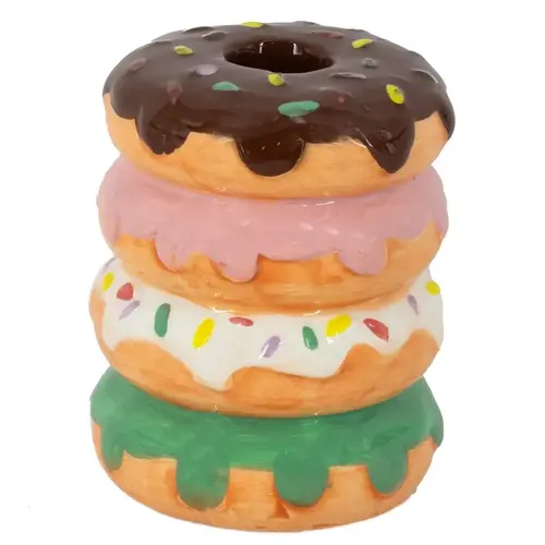 Kolony Aardewerk kaarsenstandaard donuts 