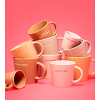 Vondels Ceramic espresso cup OH LA LA beige 80ml