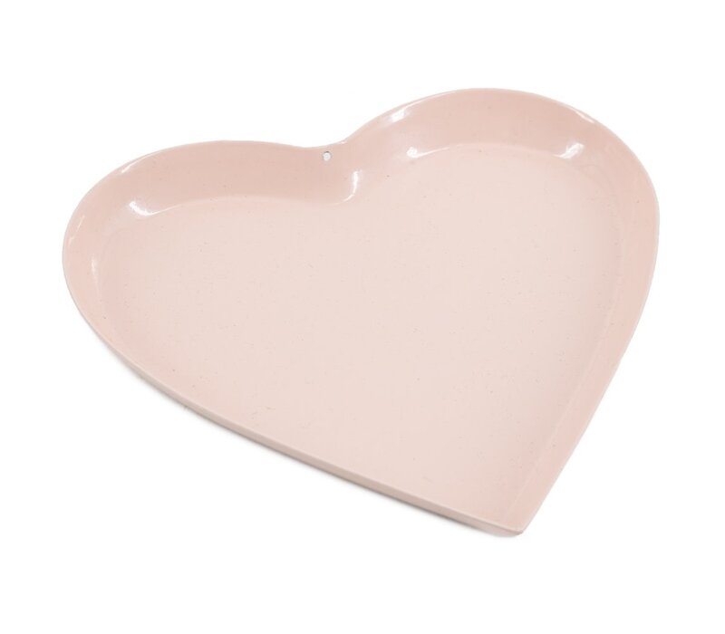 Kolony Metalen tray hart roze