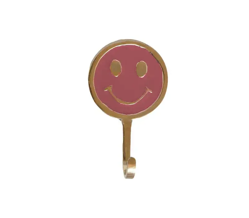 All the Luck in the World - Haak Messing Smiley Roze