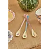 Rice by Rice Rice Melamine Latte spoon Nathalie Lete Prints - Purple, Raccoon