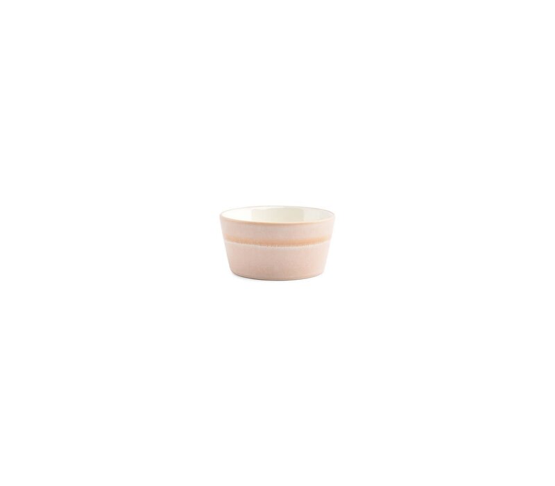 Salt & Pepper - Kom 10xH5cm roze Flow