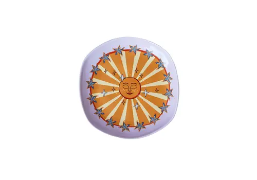All the Luck in the World All the Luck in the World - Serveerbord Lila Zon met Sterren