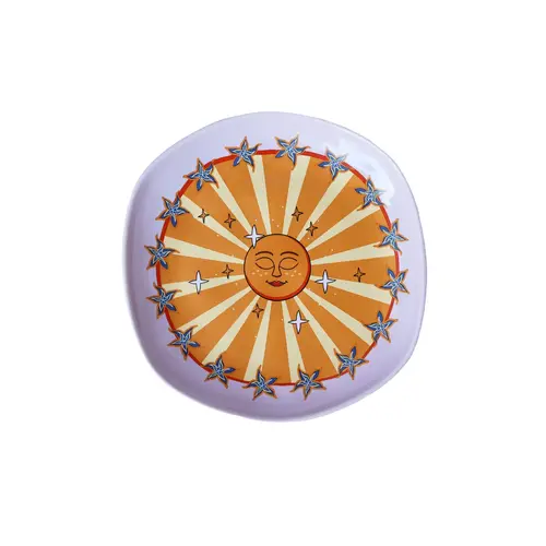 All the Luck in the World - Serveerbord Lila Zon met Sterren 