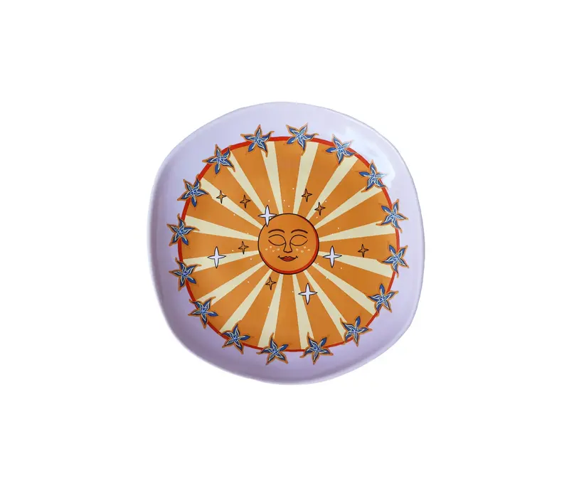 All the Luck in the World - Serveerbord Lila Zon met Sterren