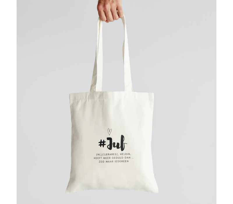 Totebag/Canvas tas -#Juf