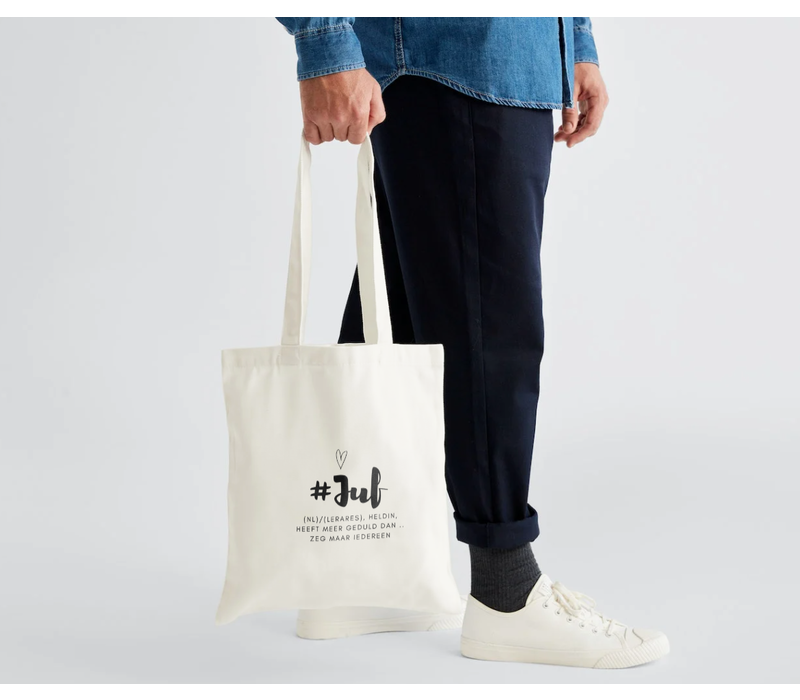 Totebag/Canvas tas -#Juf