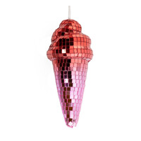 Kolony - Disco ijs 17cm roze/rood