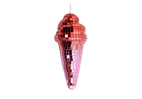 Kolony Kolony - Disco ijs 17cm roze/rood