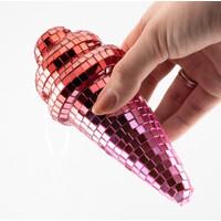 Kolony - Disco ijs 17cm roze/rood