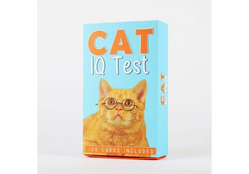Gift republic Gift Republic Kaartenset - Cat IQ Test