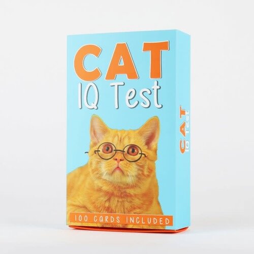 Gift Republic Kaartenset - Cat IQ Test 