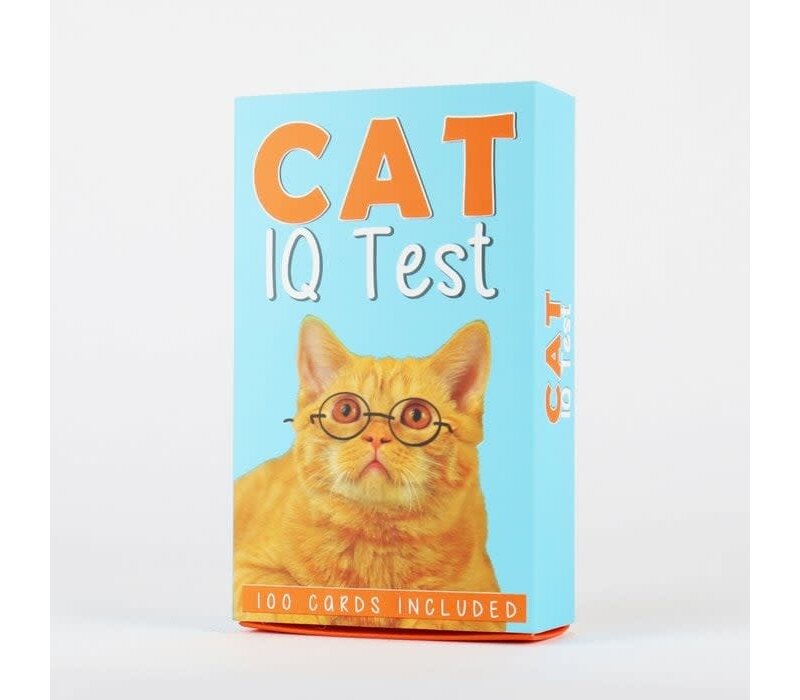 Gift Republic Kaartenset - Cat IQ Test