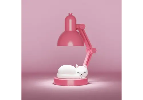 Winkee Winkee - Minilamp Kat - Nachtlampje roze