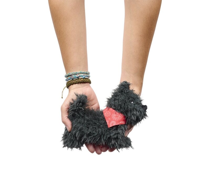 Bitten Heatable Pocket Pal - Fluffy scottie