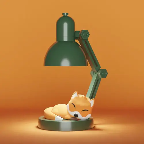 Winkee - Mini lamp vos 