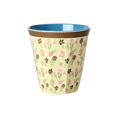 Rice Medium Melamine Cup - creme  Rice Medium Melamine Cup - creme