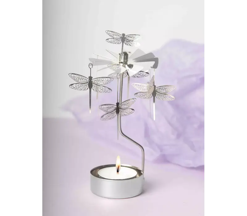 Pluto Rotary candle holder dragonfly