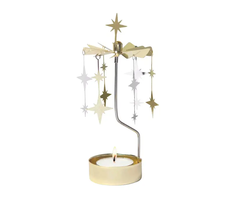 Pluto Rotary candle holder Sparkle