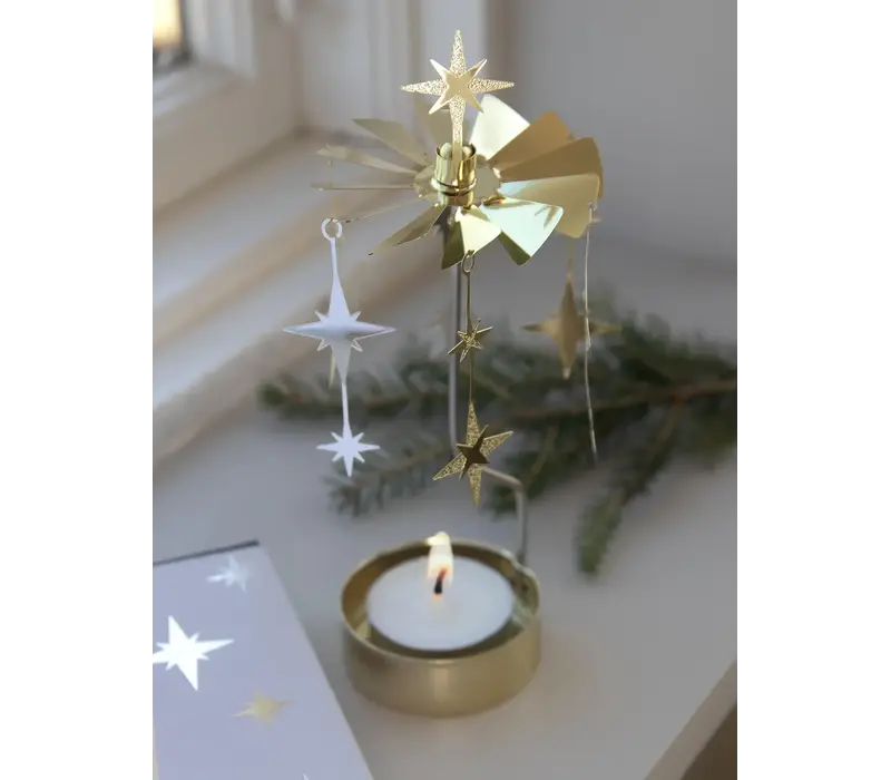 Pluto Rotary candle holder Sparkle