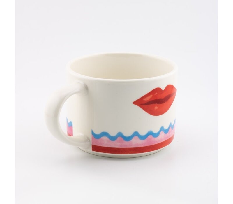 Kolony Koffiemok Amore met oor