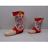 Kolony Kolony Aardewerk vaas cowboy boot flower S