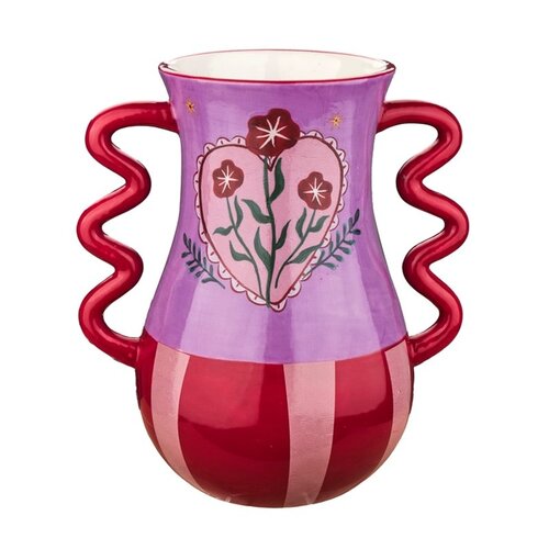 Kolony Aardewerk vaas floral 