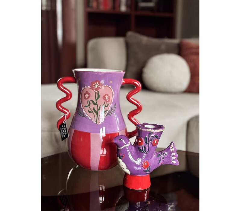 Kolony Aardewerk vaas floral