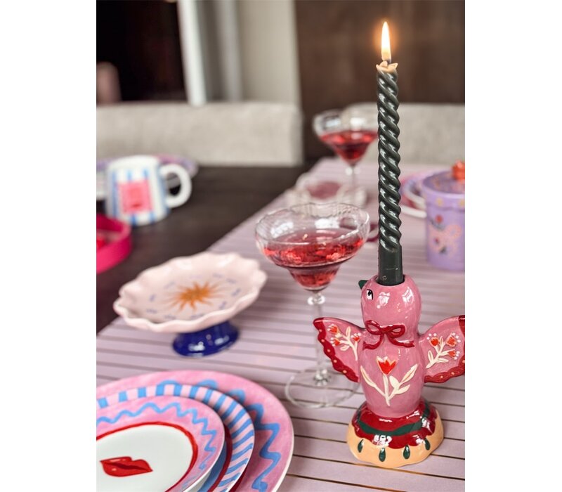 Kolony Aardewerk kaarsenstandaard emberbeak