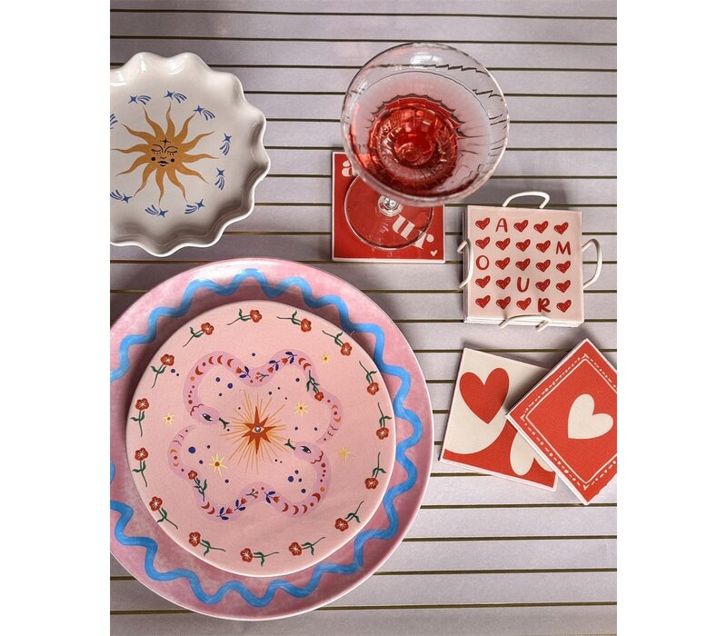 Kolony Decoratiebord floral 20cm