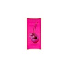 Love Plates, glass plate L, motive: Cherry, neon pink