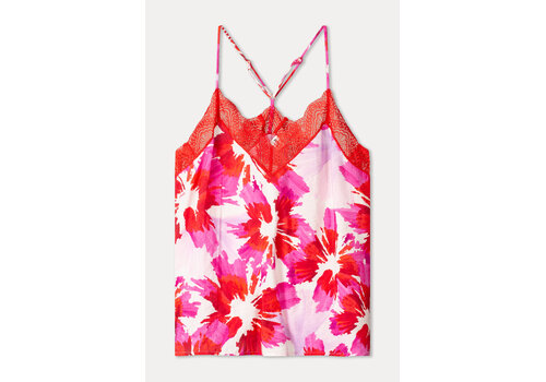 Pom Amsterdam !!!SALE!!! POM Amsterdam TOP - Cami Bubble Bloom Lavender