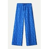 Pom Amsterdam Pom Amsterdam PANTS - Ocean Blue Jacquard