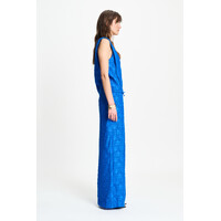 !!!SALE!!! Pom Amsterdam PANTS - Ocean Blue Jacquard