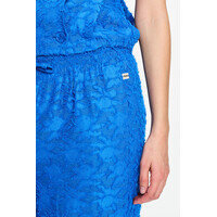 Pom Amsterdam PANTS - Ocean Blue Jacquard