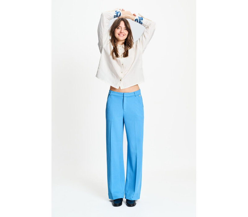 Pom Amsterdam PANTS - Lara Smashing Blue