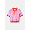 Pom Amsterdam !!!SALE!!! Pom Amsterdam TOP - Polo Sequins Cheering Pink