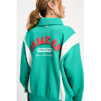 Pom Amsterdam SWEATER - Colourblock Game On