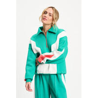 Pom Amsterdam SWEATER - Colourblock Game On