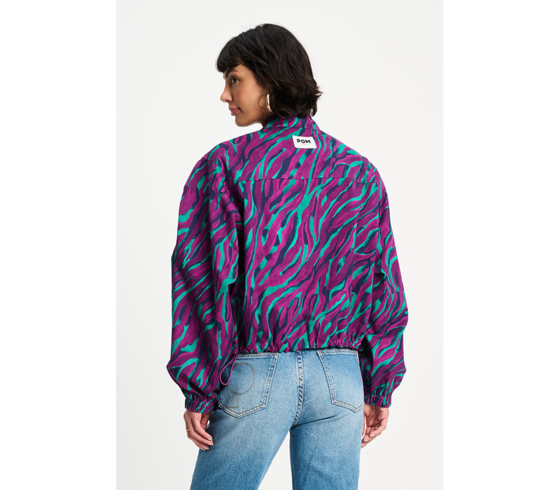 !!!SALE!!! Pom Amsterdam JACKET - Animal Purple
