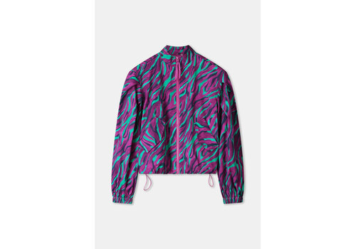 Pom Amsterdam Pom Amsterdam JACKET - Animal Purple