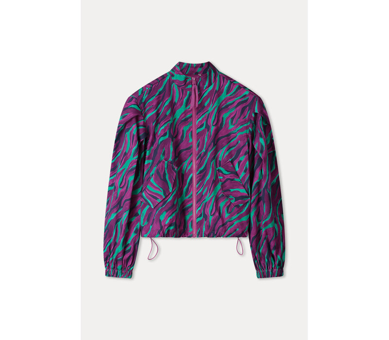 !!!SALE!!! Pom Amsterdam JACKET - Animal Purple