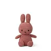 Bon Ton Toys -  Nijntje knuffel (Miffy) ECO Corduroy - Dusty Rose - 23cm