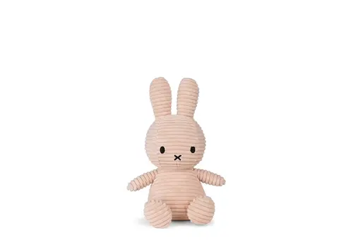 Bon Ton Toys Bon Ton Toys -  Nijntje knuffel (Miffy) ECO Corduroy - Misty Rose - 23cm