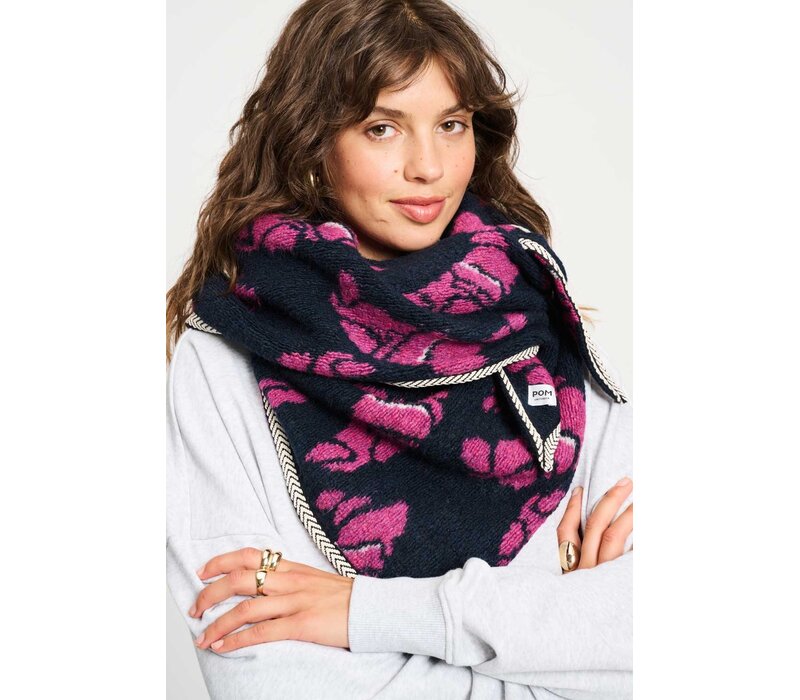 !!!SALE!!! Pom Amsterdam SHAWL - Les Croissaints