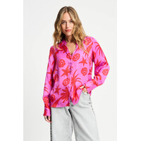 !!!SALE!!! Pom Amsterdam BLOUSE - Splashing Fireworks