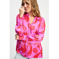 !!!SALE!!! Pom Amsterdam BLOUSE - Splashing Fireworks