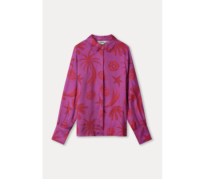 !!!SALE!!! Pom Amsterdam BLOUSE - Splashing Fireworks