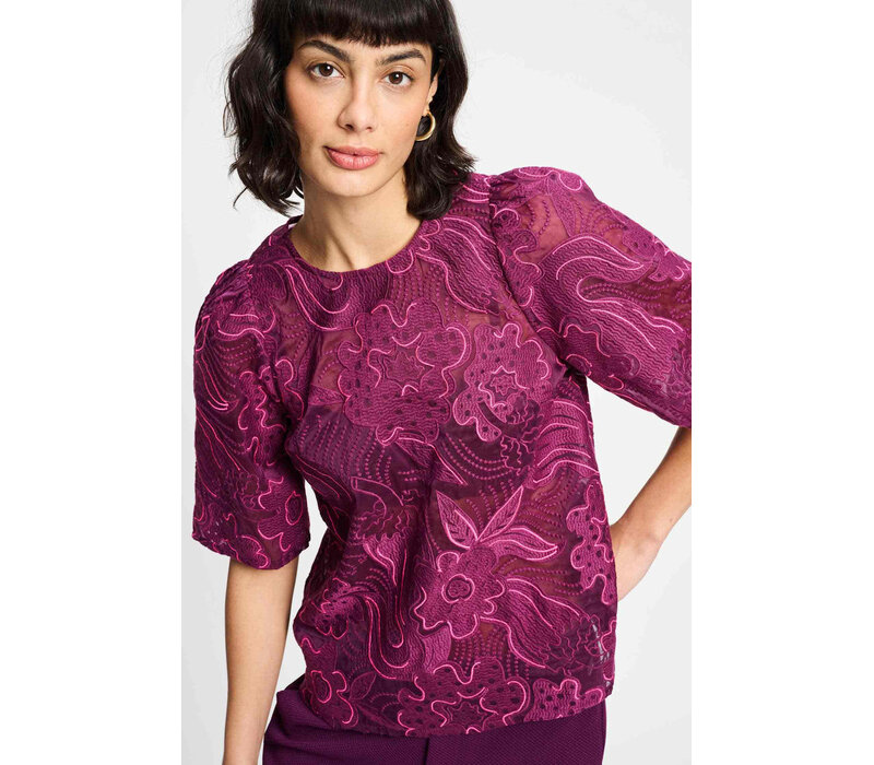 !!!SALE!!! Pom Amsterdam TOP - Dashing Plum