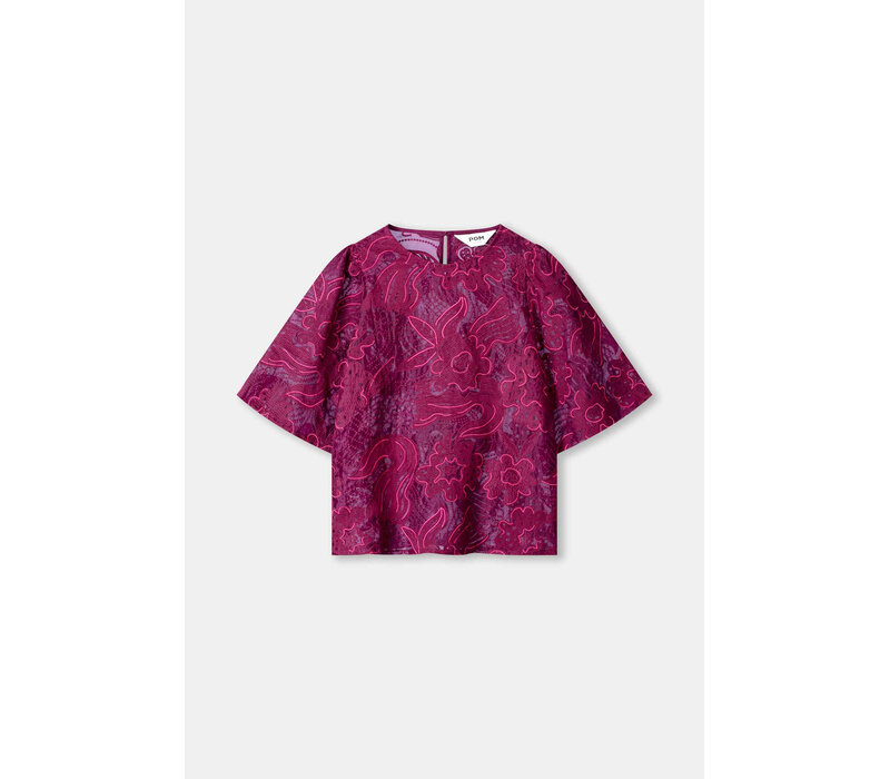 !!!SALE!!! Pom Amsterdam TOP - Dashing Plum